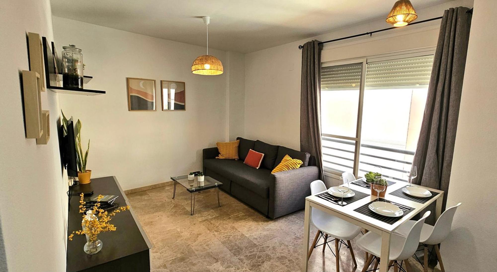 Romantico Apartamento Centrico Malaga Bagian luar foto